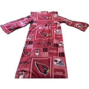 Like New NFL Arizona Cardinals Team Snuggie Blanket
